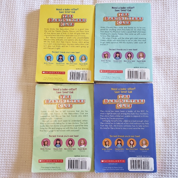 COPY - 16 x The Baby-Sitters Club Chapter Books #1-16 By Ann Martin Netflix Ser… - Picture 3 of 9